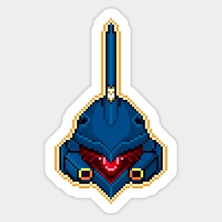 Pixel Kampfer Sticker